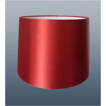 16" SILK LOOK EMPIRE SHADE IN RED COLOUR FOR TABLE LAMP USE