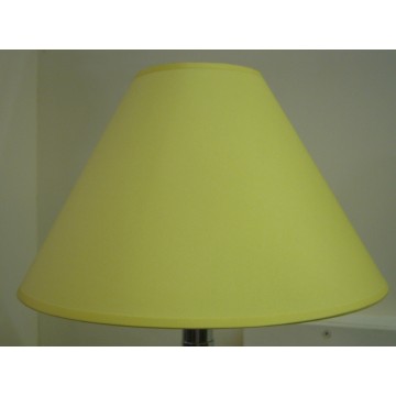 9" COTTON COOLIE PENDANT OR TABLE LAMPSHADE IN PRIMROSE COLOUR