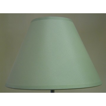 9" COTTON COOLIE PENDANT OR TABLE LAMPSHADE IN LIGHT GREEN COLOUR