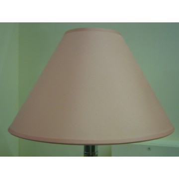14" COTTON COOLIE PENDANT OR TABLE LAMPSHADE IN ROSE COLOUR
