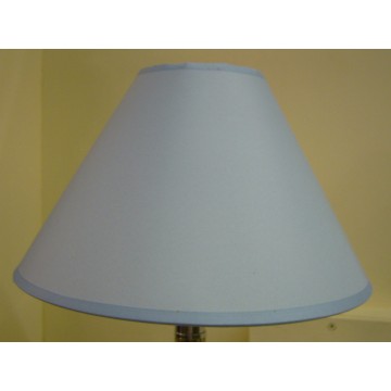 14" COTTON COOLIE PENDANT OR TABLE LAMPSHADE IN LIGHT BLUE COLOUR