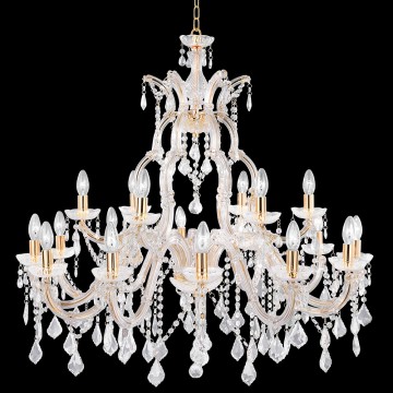 MARIE THERESE - 1214-18 CRYSTAL CHANDELIER